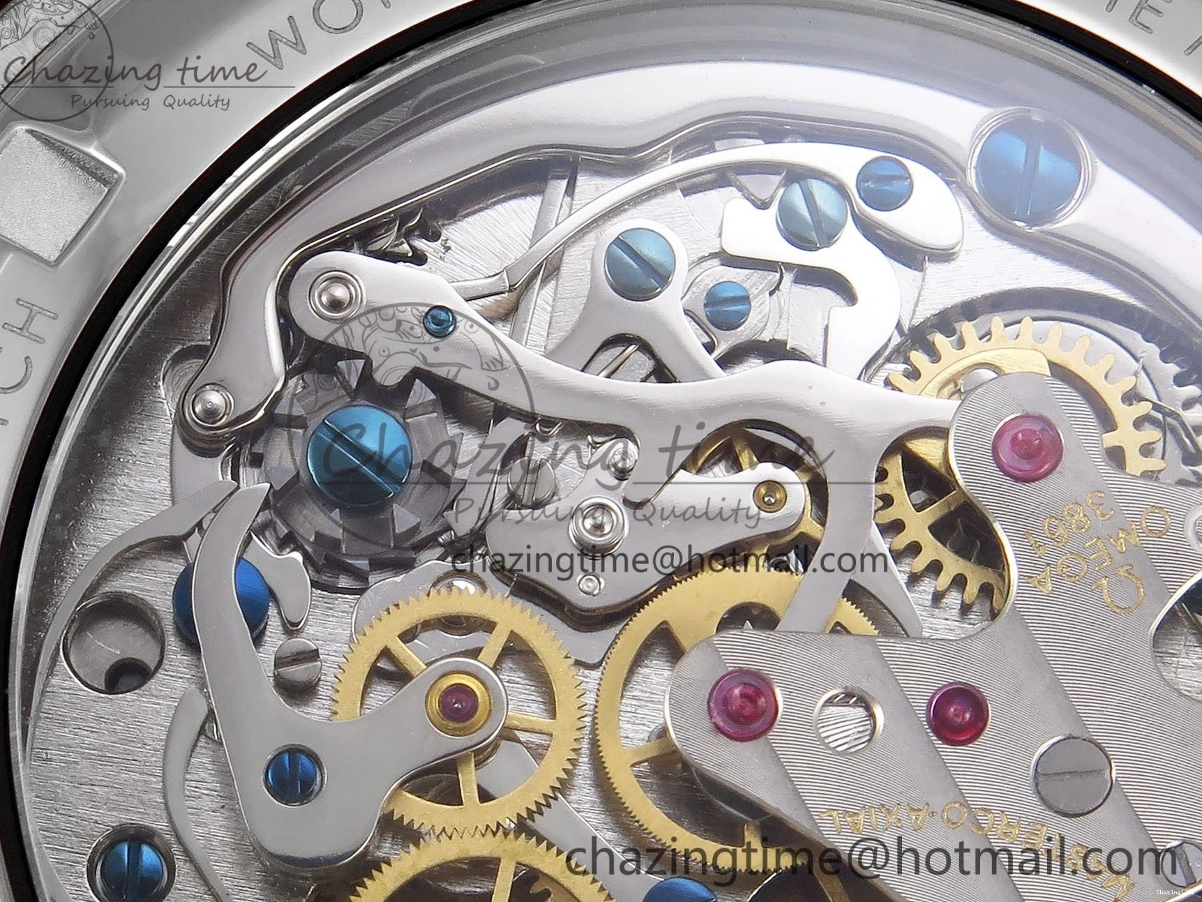 0304 Classic Speedmaster SS RMF Best Edition White Dial on SS Bracelet Lemania HW 7723